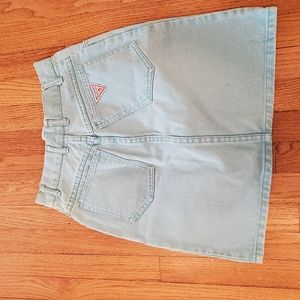 Vintage 80's Guess Skirt Size 27 but fits like XS